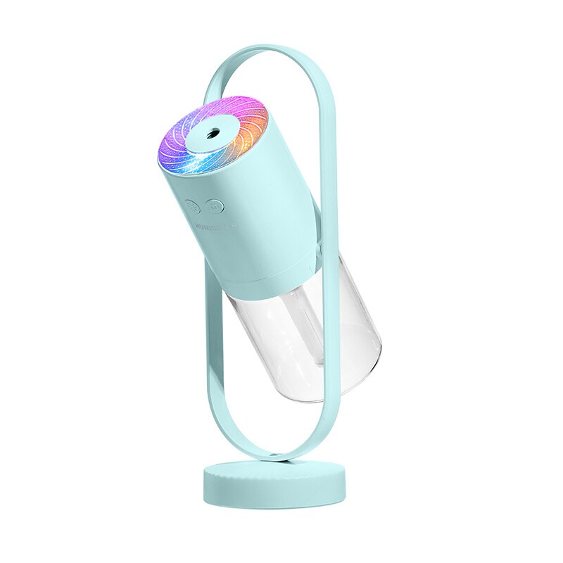 Mini Portable Wireless Usb Charging Humidifier Mute Projection Lamp 360 Rotating Aromatherapy Diffuser For Home Bedroom