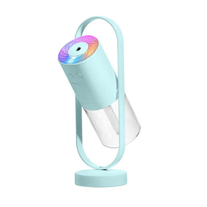 Mini Portable Wireless Usb Charging Humidifier Mute Projection Lamp 360 Rotating Aromatherapy Diffuser For Home Bedroom