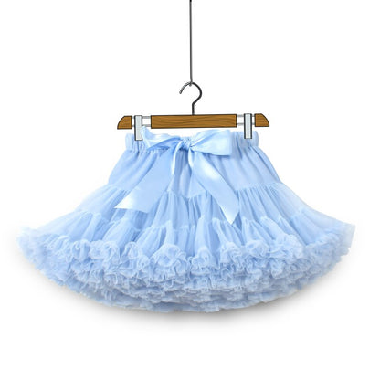 Girl Kids Fluffy Skirt Ballerina Party Clothes