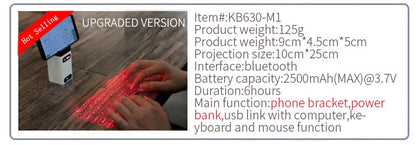 High Tech Virtual Laser Keyboard