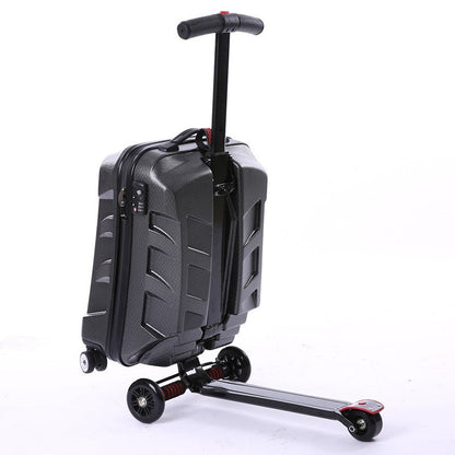 Scooter travel suitcase - travel backpack luggage on wheels