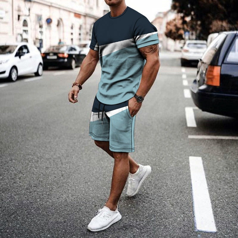 Summer Fashion Men Shirt & Short