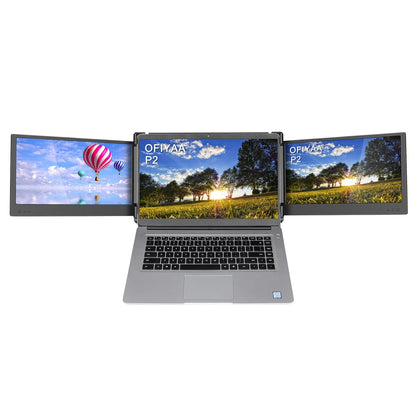 Laptop Triple Screen Monitor Portable IPS Monitor 11'' 1920x1080 USB-C HDMI Gaming Display