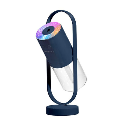 Mini Portable Wireless Usb Charging Humidifier Mute Projection Lamp 360 Rotating Aromatherapy Diffuser For Home Bedroom