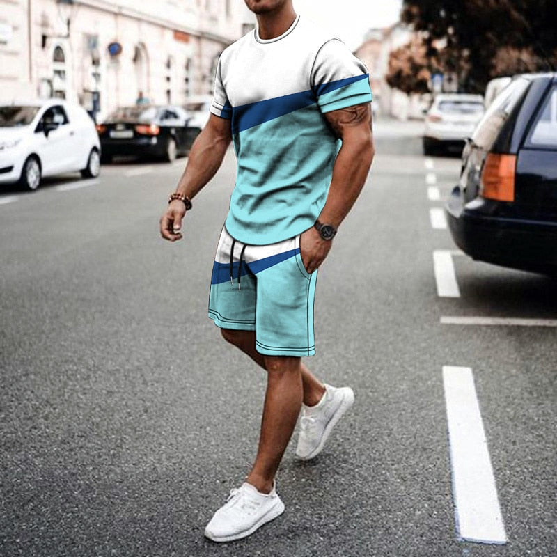 Summer Fashion Men Shirt & Short