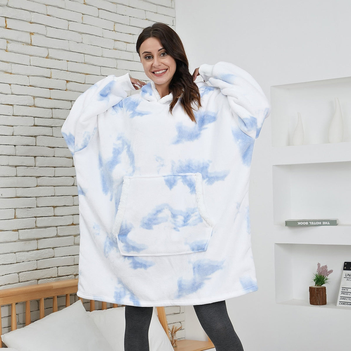 Sammy Jackson Hoodie & Deken | Heerlijke Combinatie van een Zachte Hoodie en Comfy Deken in één!