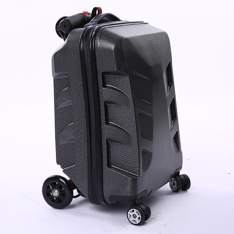 Scooter travel suitcase - travel backpack luggage on wheels
