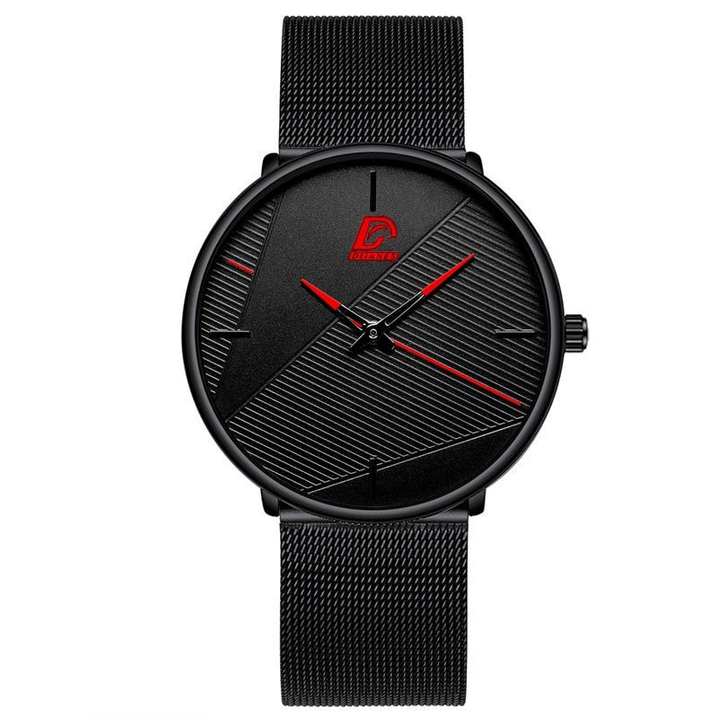 Fashion  Classic Black Men Watch