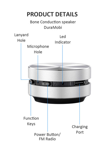 Bluetooth Speaker Vibration Stereo