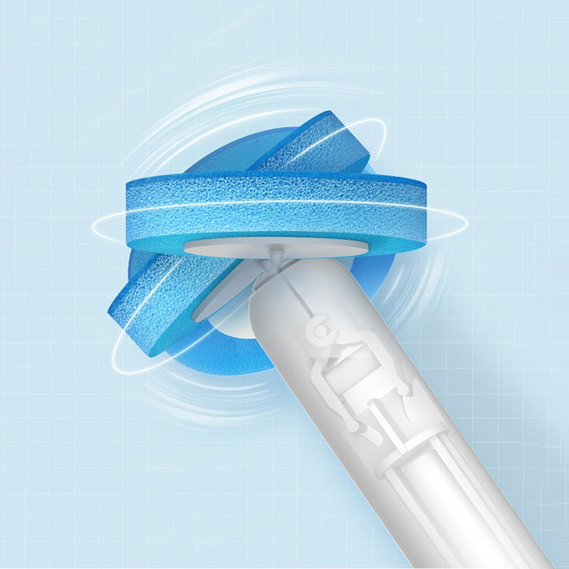 Toilet Brush with disposable sponge