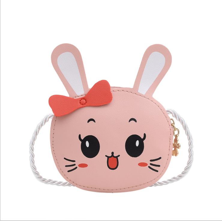 6 Styles Newest Arrival Kids Girl Crossbody Bags Cute Cartoon Animal Coin Purse Handbag Children Wallet Small Coin Bag