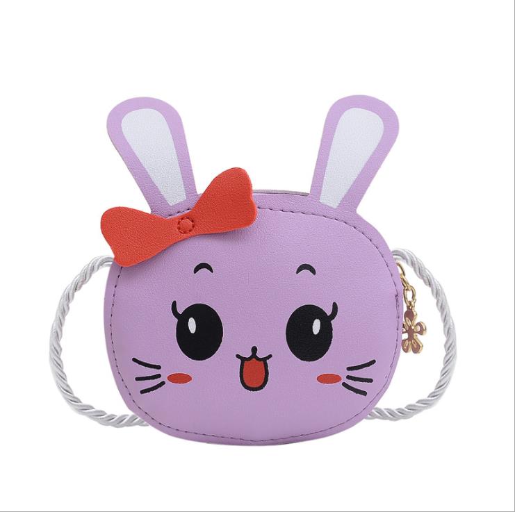 6 Styles Newest Arrival Kids Girl Crossbody Bags Cute Cartoon Animal Coin Purse Handbag Children Wallet Small Coin Bag