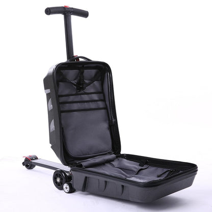 Scooter travel suitcase - travel backpack luggage on wheels