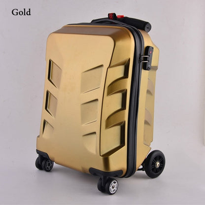 Scooter travel suitcase - travel backpack luggage on wheels
