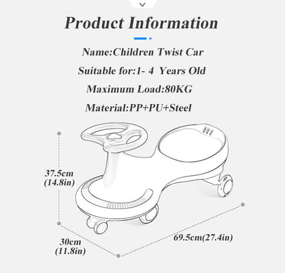 Kids Bike Fun Car