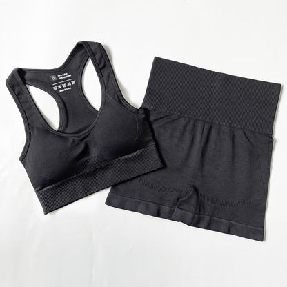 Women Fitness Set Workout Sportswear  Crop Top, Leggings , Sports Suit