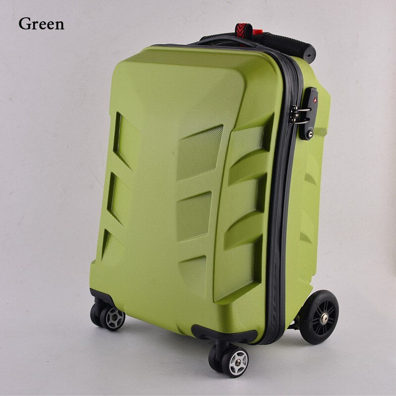 Scooter travel suitcase - travel backpack luggage on wheels