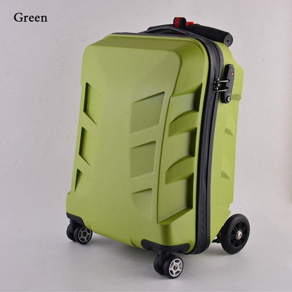 Scooter travel suitcase - travel backpack luggage on wheels