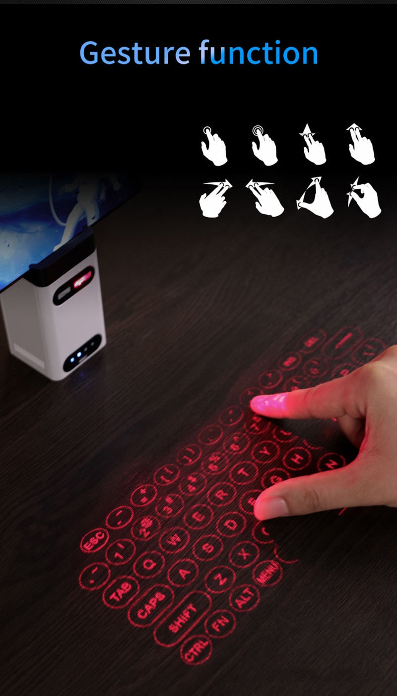 High Tech Virtual Laser Keyboard