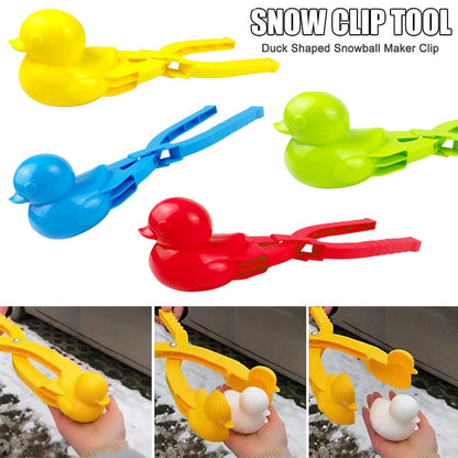 Duck Shaped Snowball Maker Clip  Mold Tool  Fun Sports Toys