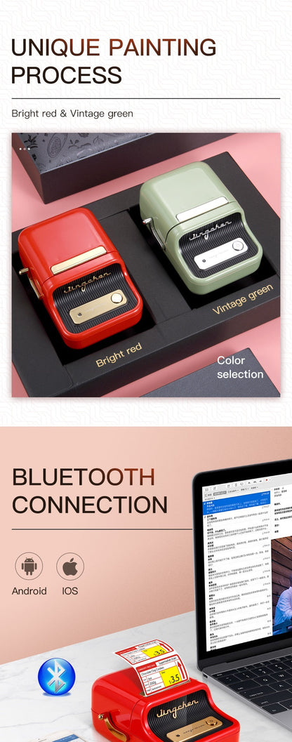 Label Maker Business Logo Printer