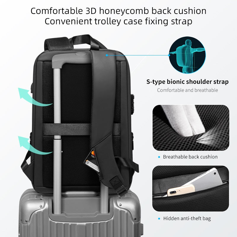 Waterproof  Backpack Anti-theft