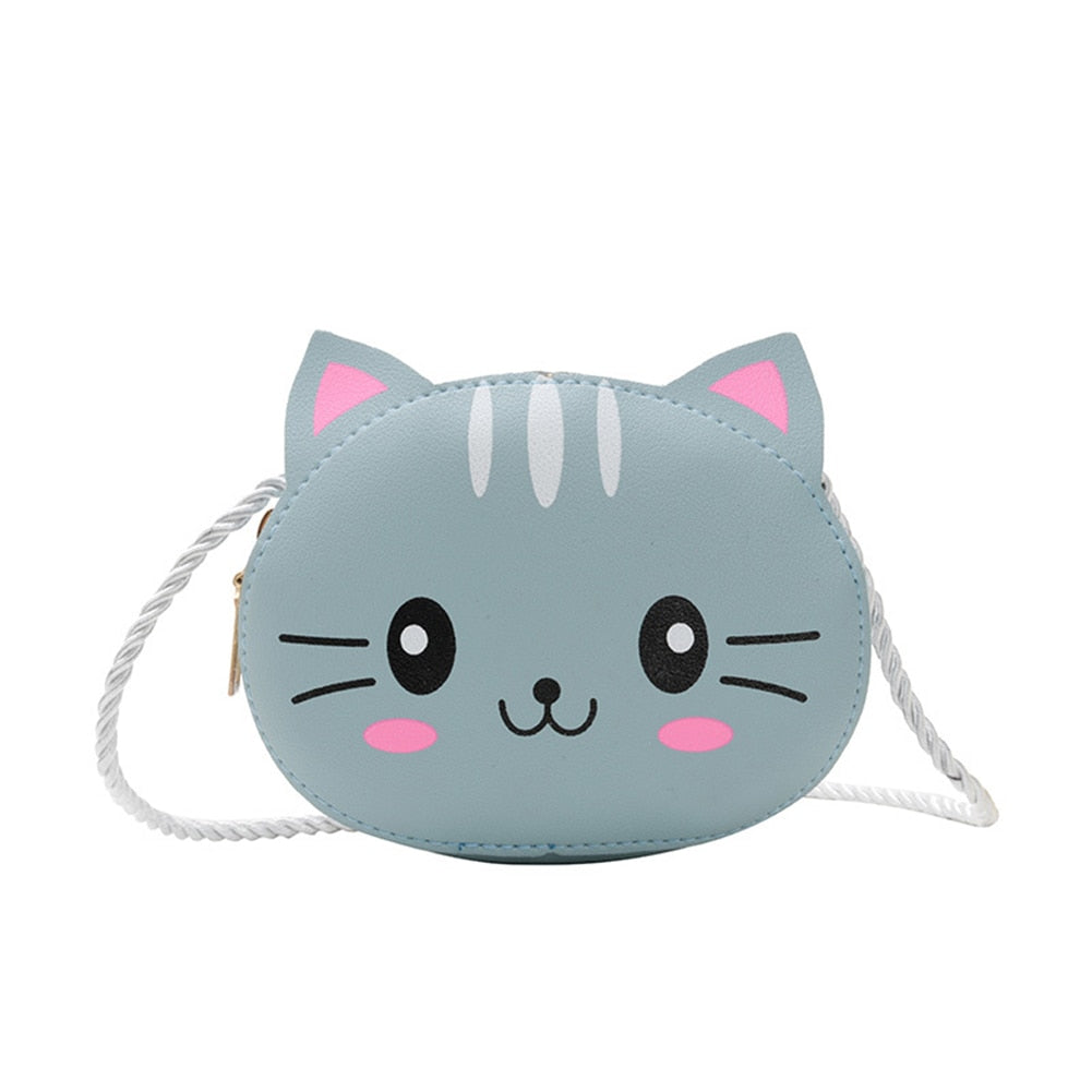6 Styles Newest Arrival Kids Girl Crossbody Bags Cute Cartoon Animal Coin Purse Handbag Children Wallet Small Coin Bag