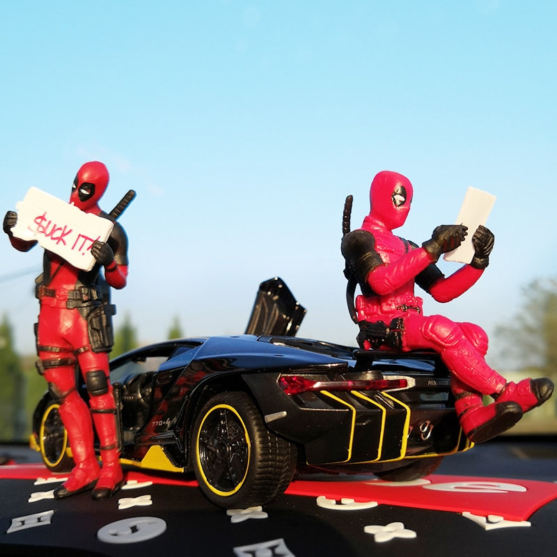 Deadpool Mini Figure Car interior Decor