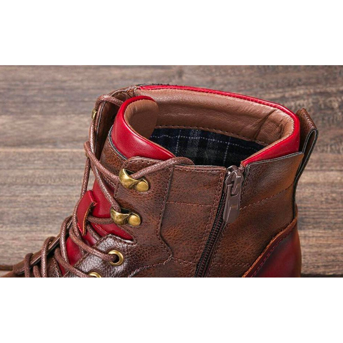 Bruine Heren Oxford Laarzen – Jules