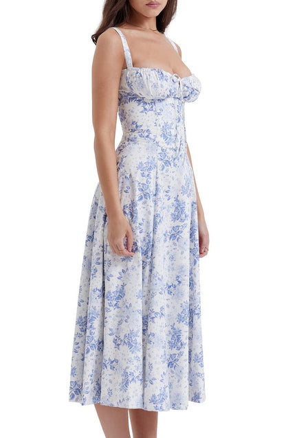 Bustier Zomerjurk met Taille Shaper - Isabella