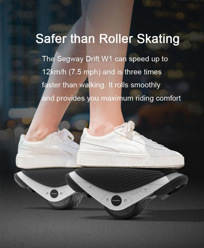 Segway W1 Drift W1 E-Skates  with RGB Led light