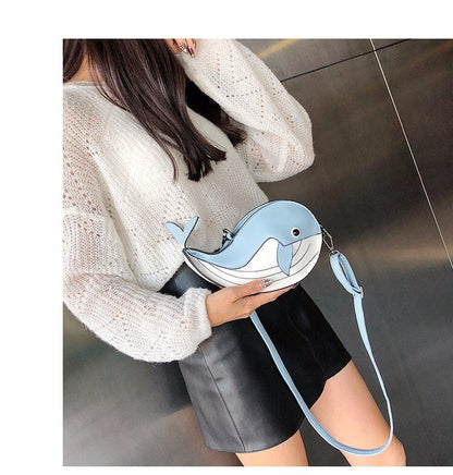 Leather Whale Designer Bags