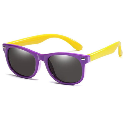 Kinderzonnebril UV400 flexibel & breukbestendig – 1+1 gratis – 3–8 jaar