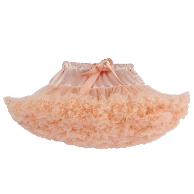 Girl Kids Fluffy Skirt Ballerina Party Clothes