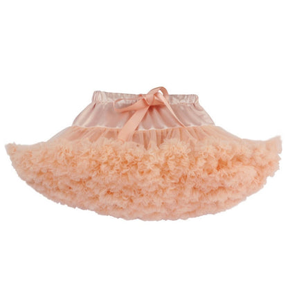 Girl Kids Fluffy Skirt Ballerina Party Clothes