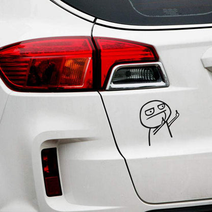 Car Fun Sticker Reflective Signage