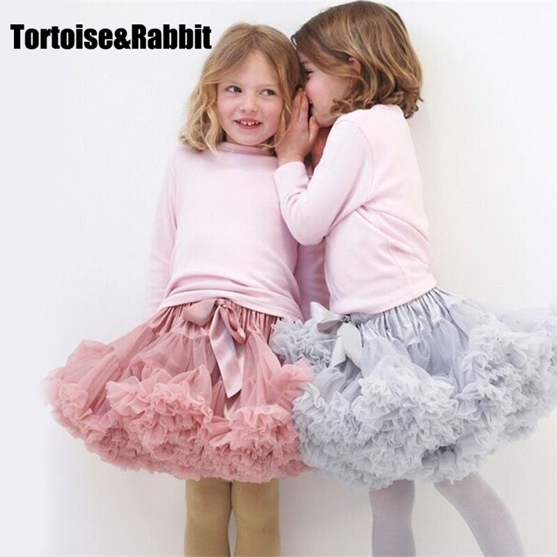 Girl Kids Fluffy Skirt Ballerina Party Clothes
