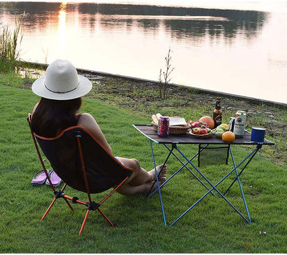 Ultralight Folding Chair Outdoor Camping Chair -   Portable Beach Hiking Picnic Seat Fishing Tools Chair