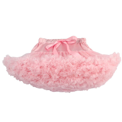 Girl Kids Fluffy Skirt Ballerina Party Clothes