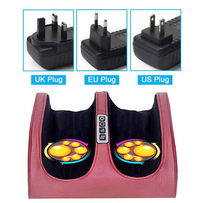 Foot Massage Machine Electric Shiatsu Foot Massager Heating Therapy Foot Massage Roller for Relief Leg Fatigue Women Men Gift