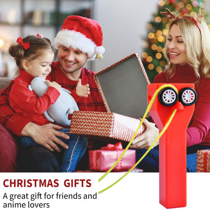 Funny Rope Launcher Thruster Interesting Fun Electirc Rope Gun Toy for Children Adults Rope Thruster