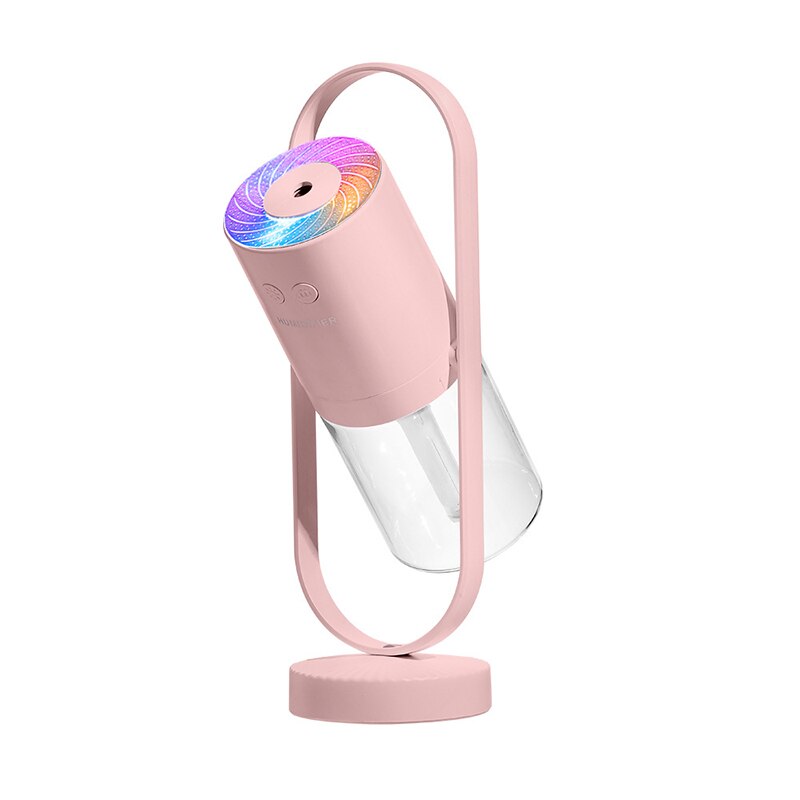 Mini Portable Wireless Usb Charging Humidifier Mute Projection Lamp 360 Rotating Aromatherapy Diffuser For Home Bedroom
