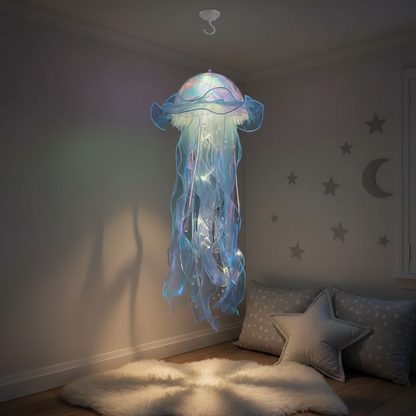 Hangende kwallenlamp van kunststof - Dreamjelly
