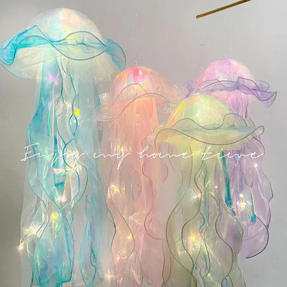 Hangende kwallenlamp van kunststof - Dreamjelly