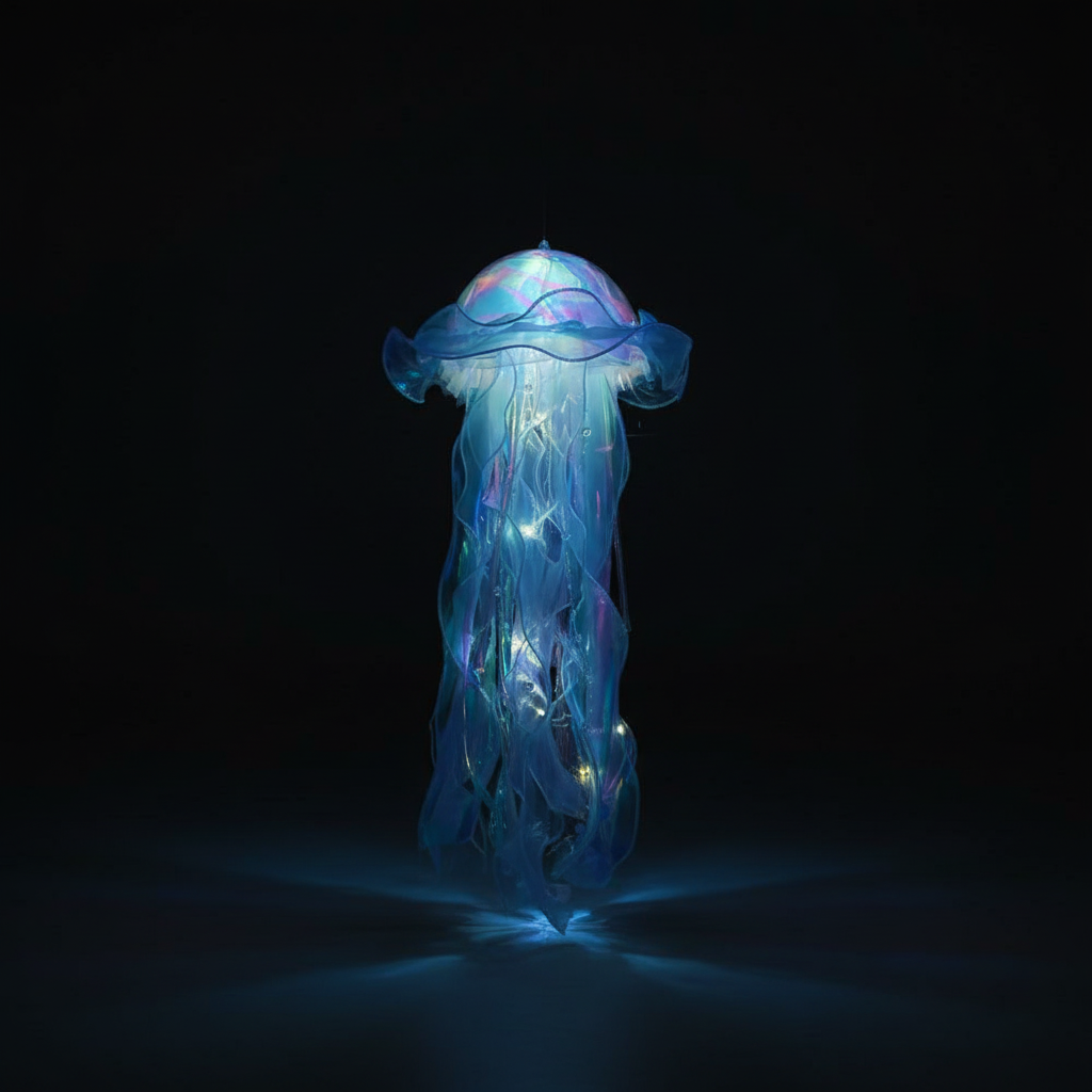 Hangende kwallenlamp van kunststof - Dreamjelly