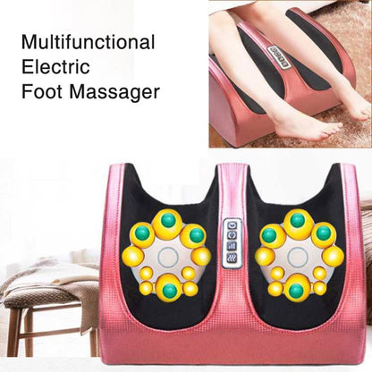 Foot Massage Machine Electric Shiatsu Foot Massager Heating Therapy Foot Massage Roller for Relief Leg Fatigue Women Men Gift