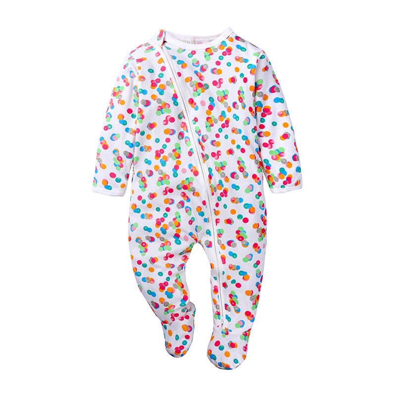 Verwarmende babyslaapromper met rits – KuschelWickel
