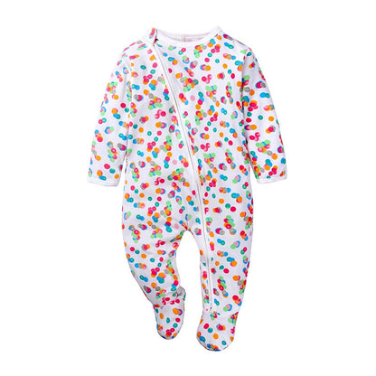 Verwarmende babyslaapromper met rits – KuschelWickel
