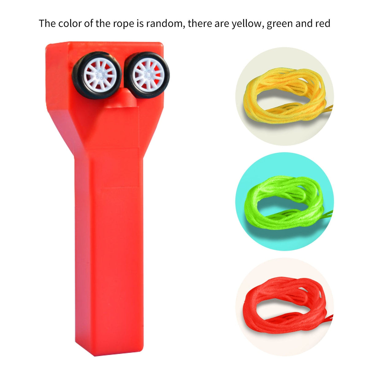 Funny Rope Launcher Thruster Interesting Fun Electirc Rope Gun Toy for Children Adults Rope Thruster