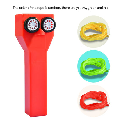 Funny Rope Launcher Thruster Interesting Fun Electirc Rope Gun Toy for Children Adults Rope Thruster